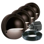 Garden Lights | DEIMOS Zwart | Bundelset wandlampen